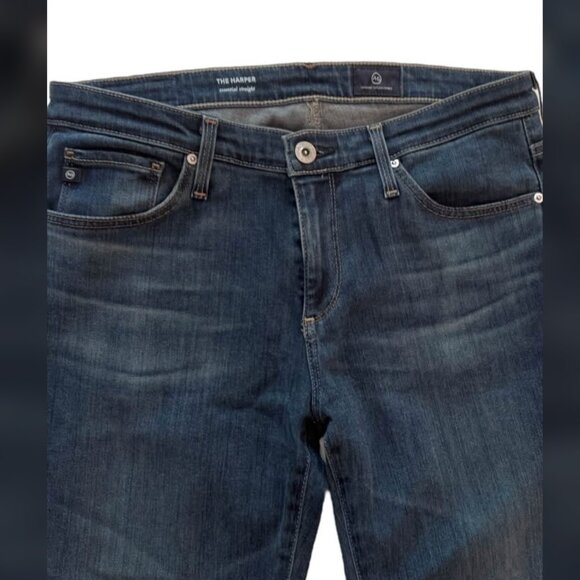 AG Adriano Goldschmied The Harper Essential Straight Jean Womens Size 27R - Picture 3 of 8